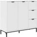 vidaXL Dressoir Wit 89,5 x 33 x 82 cm Bewerkt Hout