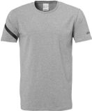 Uhlsport Essential Pro T-shirt voor heren, donkergrijs gemêleerd, maat XXL
