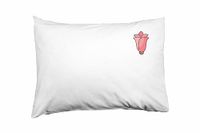 Bona Basics Decoratieve kussenhoes Wit 50x35 cm