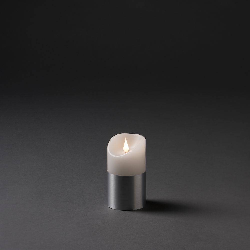 KONSTSMIDE 1820-300 Flame Effect LED Candle - 13.5cm - Warm White