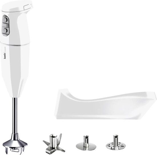 Bamix Cordless Plus - Wit - Draadloze Staafmixer - 3 Snelheden