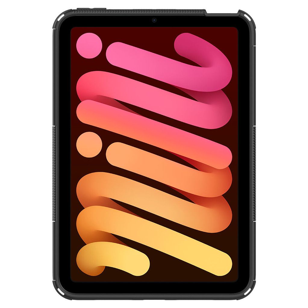 Just in Case Apple iPad mini 6 Rugged Hybrid Back Cover Zwart