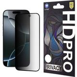 Lito Protection d'écran privée HD Pro pour Apple iPhone 16 Pro, Verre trempé, Colle complète