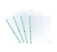 Favorit Enveloppen, geperforeerd, glanzend, hoge dikte, 22 x 30 cm, 25 stuks, transparant met pastelblauwe strepen