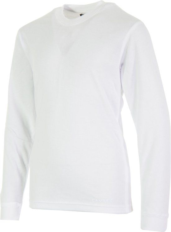 Campri Thermoshirt lange mouw - Sportshirt - Junior - Maat 116 - Wit