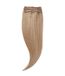 Rapunzel of Sweden Classic Clip-ins Raide / Volume léger / 3 pièces Blond champagne Balayage B5.3/8.0 50 cm Extensions de cheveux