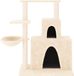 vidaXL Chat arbre à griffer 83 cm crème