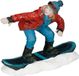 Luville Snowboarding Man Polyresin Multicolor 5 cm