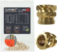 ruthex Schroefdraadinzet RX-M3x5x4 GE-M3x5x4-001