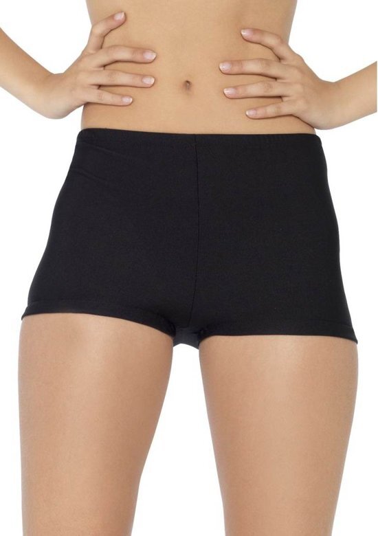 Fever London Hotpants - Zwart - Maat 36 - 40 - Zwart kort broekje