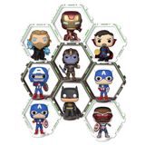 YODAR 9 STKS Riser Display Plank voor Funko POP Figuren, Drijvende Planken Display Ledge voor Organizer en Decoratie, Collectibles Display Stands Showcase, Gloeiend 's nachts