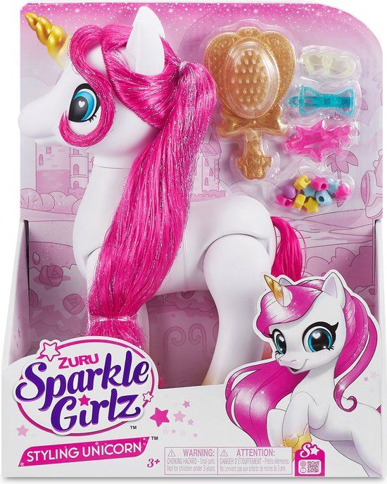 Sparkle Girlz Eenhoorn Styling Set - ZURU - Meerkleurig - 3+ jaar