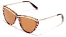 HAWKERS Sonnenbrille BOW Tiger Havana Caramel für Herren und Damen