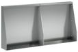 Mur de soutènement 2 pièces 40 x 12 x 40 cm Acier galvanisé argent
