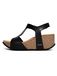 Bayton Sandalen met riem 'Madrida' zwart