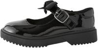 Next - Meisjes - Stoere Mary Jane-schoenen met strik voor school - Zwart