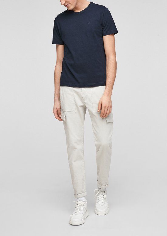 s.Oliver Men's T-shirt - 5978 BLUE - Size L