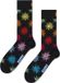 Happy Socks Sun Sock - unisex sokken - zwart - Maat: 41-46