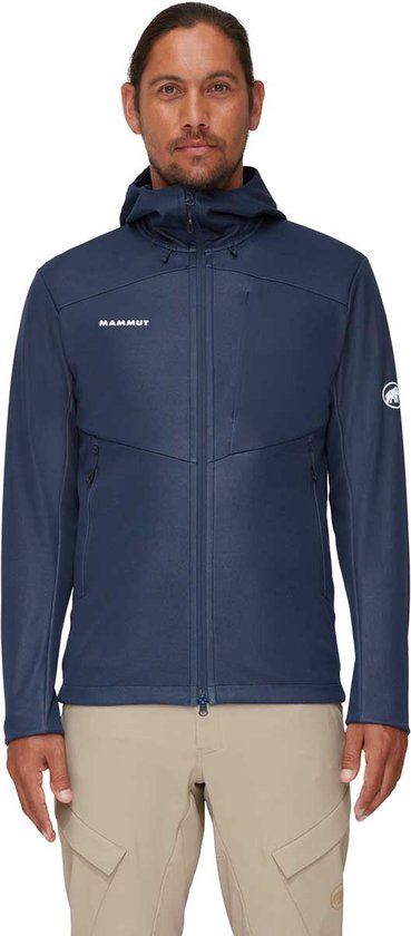 Mammut Ultimate VII SO Hooded Jacket Heren Blauw M 2023