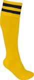 PROACT® Sportsokken Met Contraststrepen PA015 - Sporty Yellow / Black - 35/38 EU