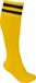 PROACT® Sportsokken Met Contraststrepen PA015 - Sporty Yellow / Black - 35/38 EU