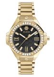 Philipp Plein Plein Lady Royal PWBDA0824 Horloge - Staal - Goudkleurig - Ø 39 mm