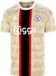 Adidas Ajax Daily Paper shirt 22/23 Heren XL Polyester Savanne Rood Zwart Korte mouw Voetbal