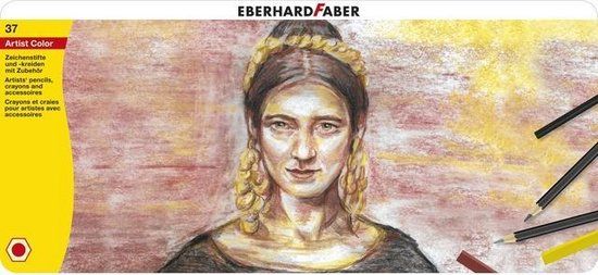 Eberhard Faber Tekenset - 37 stuks - Multicolor