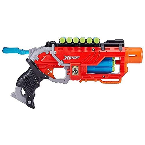 XSHOT X-Shot Dino Attack Dino Striker Foam Dart Blaster (16 Darts, 4 Eieren)