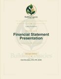 Legacy Foundations Module 2: Financial Statement Presentation: Telling the True Story of Your Mission in Numbers
