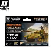 Vallejo Model Color WWII German Armour Set 6 x 17 ml