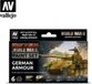Vallejo Model Color WWII German Armour Set 6 x 17 ml