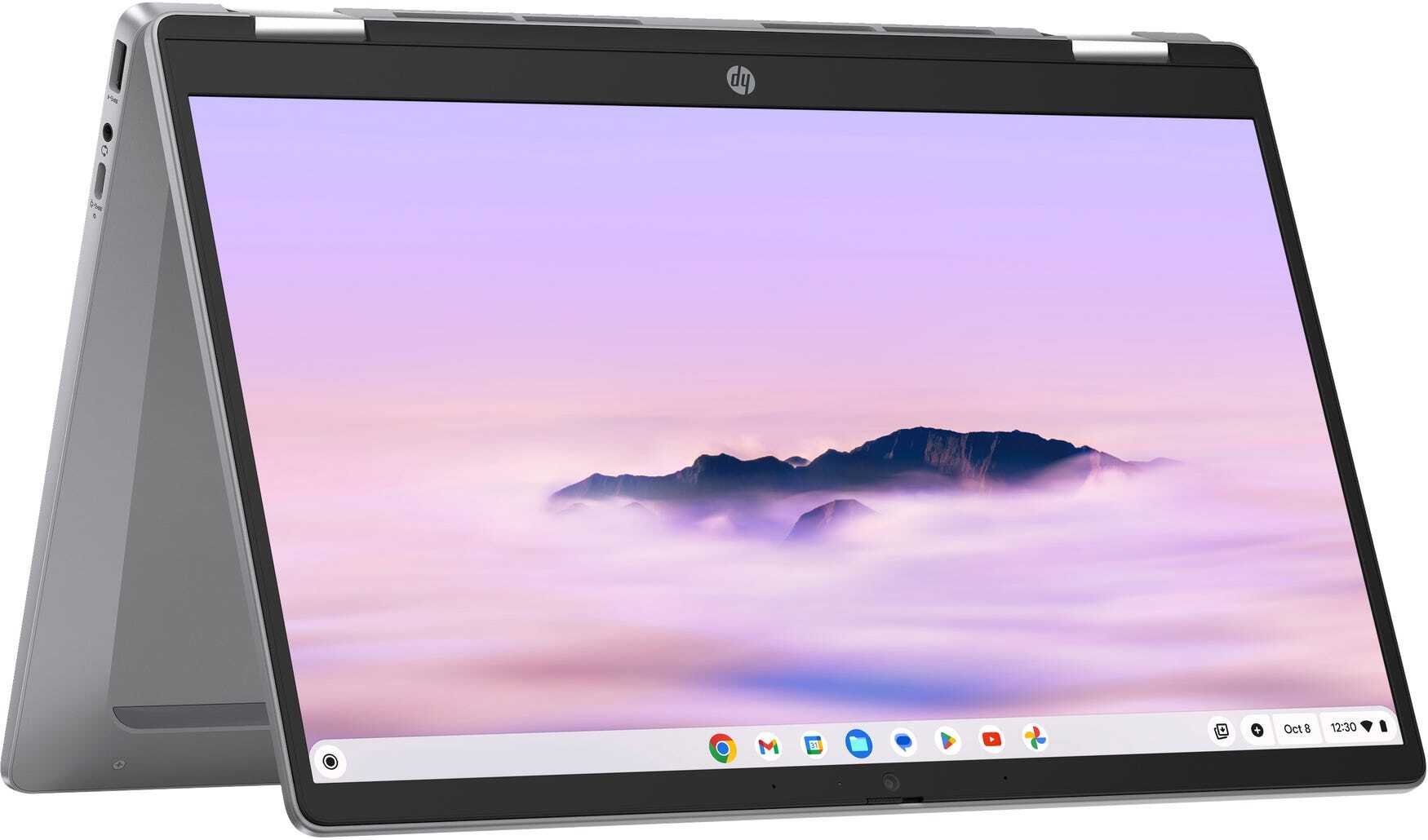 HP HP Chromebook Plus 14'' 2-in-1 Laptop - 14b-cd0004nb - Meteor Silver - Azerty toetsenbord met verlichting