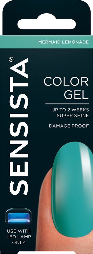 Sensista Color Gel - Mermaid Lemonade - Gellak - Groen - 7.5ML - Gel nagellak voor LED Lamp