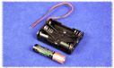 Hammond Electronics BH3AAAW Batterijhouder 3x AAA Kunststof Zwart 1 stuk(s)