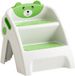 Mygroot WC trapje - Kindertrapje - Opvouwbaar - Honden ladder - Wit - Groen