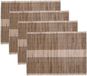 House Doctor Placemat Bols naturel 48x35cm - 4 stuks
