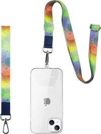 iMoshion Universeel Telefoonkoord - Retro circles print