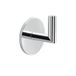 Gedy G-Gea wandgarderobe chroom, afmetingen: 6,3 x 5,5 x 4,3 cm & 0,053 kg, badjashanger van messing, aluminium, zelfklevend, 3 m, R&E-design, 10 jaar garantie