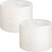 Abat-jour set de 2, 13 x 13 x 10 pouces, abat-jour rond (beige clair)