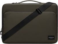 Gaston Luga Däsh Laptoptas - Aktetas - 16 inch - Olijfgroen