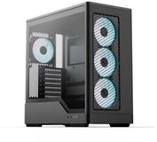 Aerocool D520A-BK V1 - Mid-tower PC-behuizing - ATX - 4x120mm A-RGB - Zwart