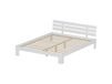 Happy Garden Bed FINN van grenenhout, 160 x 200 cm, wit, met hoofdeinde en lattenbodem