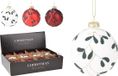 Nampook Koopman Kerstbal 80 mm 3ass kleuren Nampook
