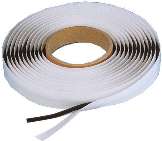 Monacor MDM-25 Rubberen afdichtingsband - Zwart