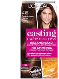 L'Oréal Paris L'OREAL Casting Crème Gloss haarkleur 418 Chocolade Mocca