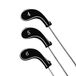 Longridge Golfslagkap 4-SW + GW, ijzer, lange hals, neopreen, zilver/zwart