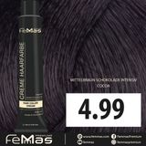 Femmas Haarverf - Intense chocolade middenbruine - 100ml