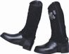 HKM Kids Minichaps Nubuck Imitatie Zwart Maat 6