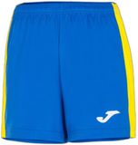 Joma Dames maxi shorts koninklijk blauw/geel XXS